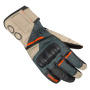 Motorcycle Gloves Bering Lady Siberia Beige Grey Orange Gloves