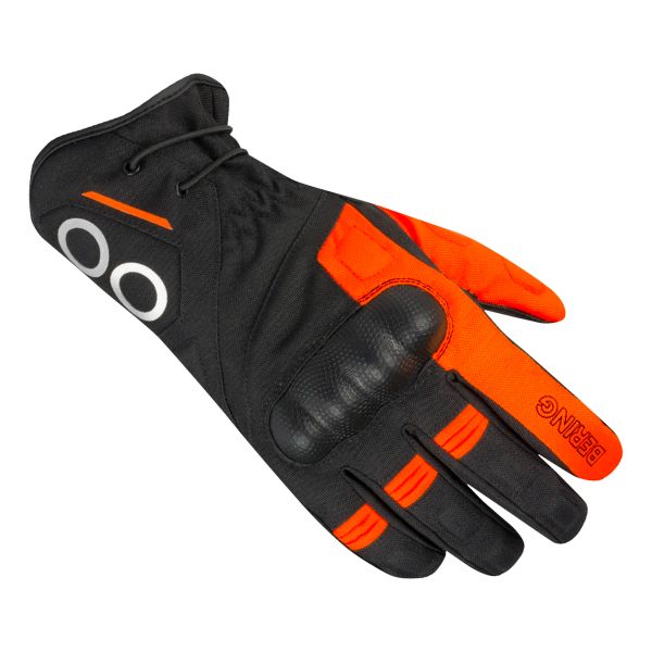 Motorcycle Gloves Bering Lady Zephyr Grey Orange Gloves