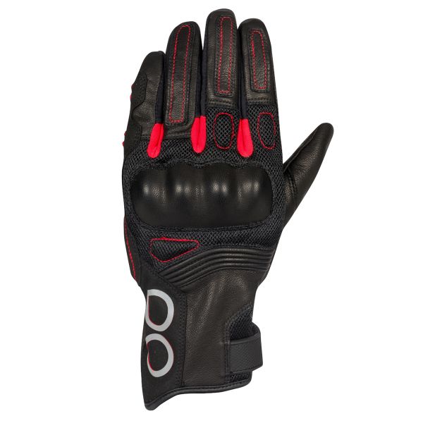 Motorcycle Gloves Bering Pitts Black Red