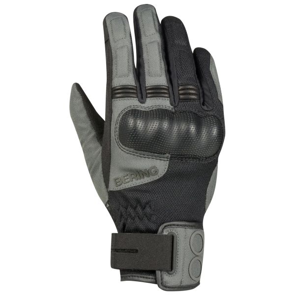 Motorcycle Gloves Bering Profil Black Grey