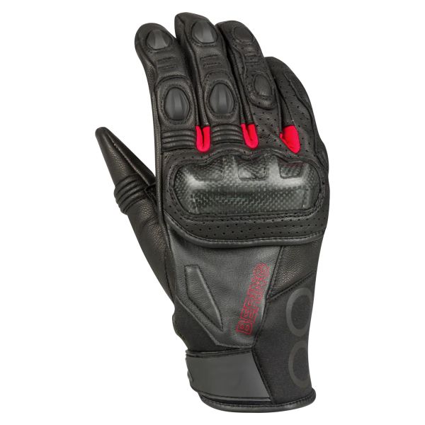 Motorcycle Gloves Bering Radial CE Black Red