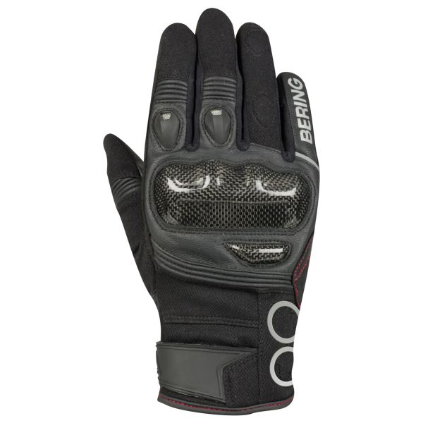 Motorcycle Gloves Bering Raid Black Motorcycle Gloves Bering Raid Black