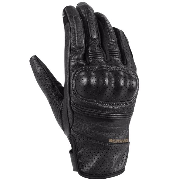 Motorcycle Gloves Bering Score Black Motorcycle Gloves Bering Score Black