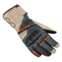 Motorcycle Gloves Bering Siberia Beige Grey Orange Gloves