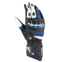 Motorcycle Gloves Bering Snap Black Blue Glove
