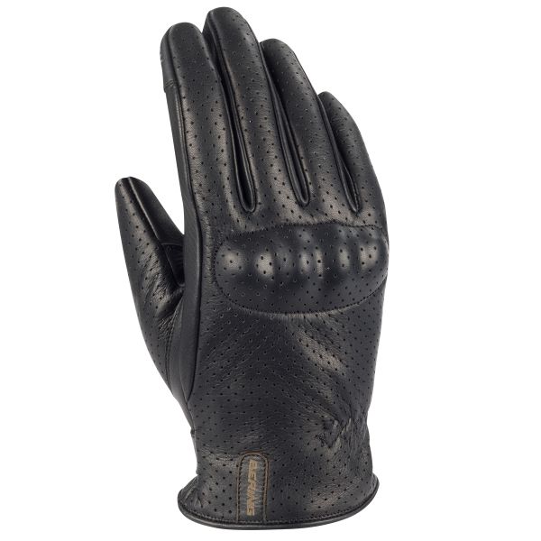 Motorcycle Gloves Bering Zack Perfo Black