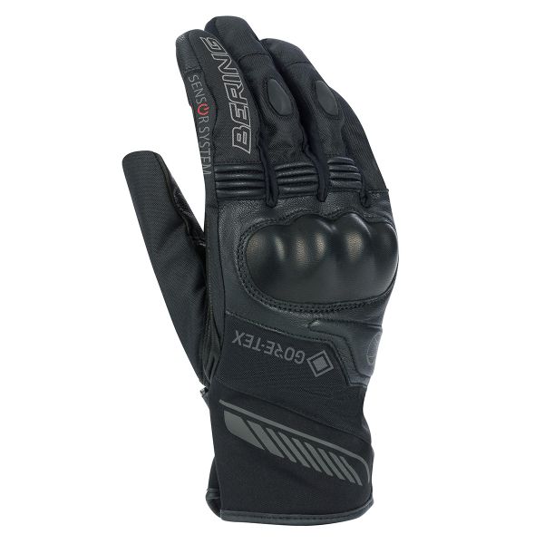 Motorcycle Gloves Bering Zayane Gore-Tex Black