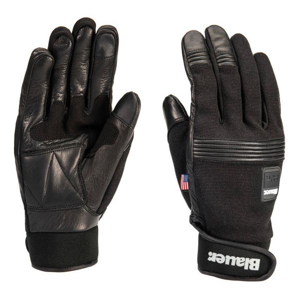 Motorcycle Gloves Blauer Urban Black HG03