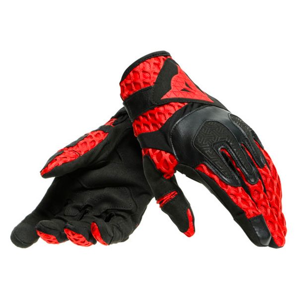 Motorcycle Gloves Dainese Air-Maze Black Red Motorcycle Gloves Dainese Air-Maze Black Red