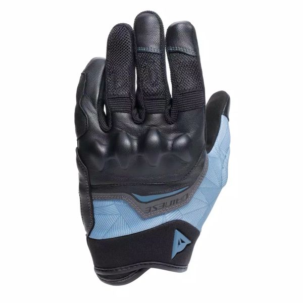 Motorcycle Gloves Dainese Ermex Woman Black Blue Mirage