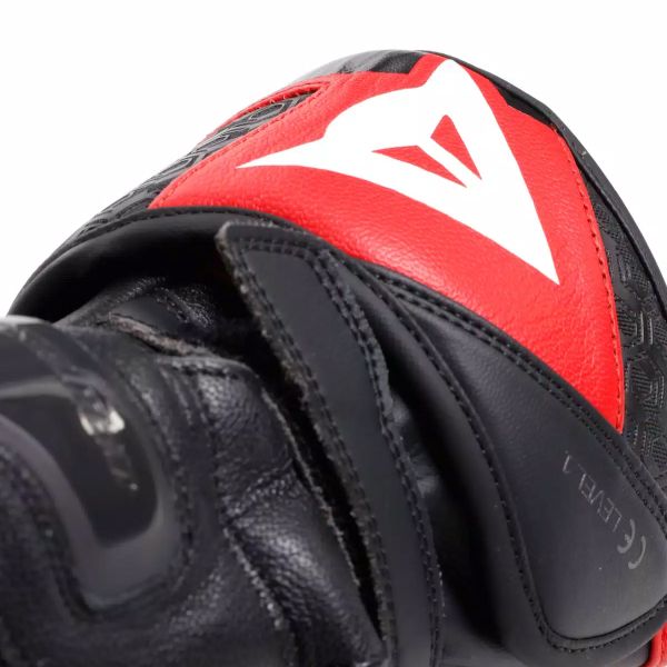 Dainese Fiero Metal Black Red Lava White