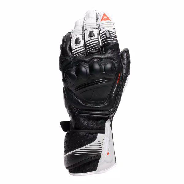 Dainese Fiero Metal Black White Red Fluo