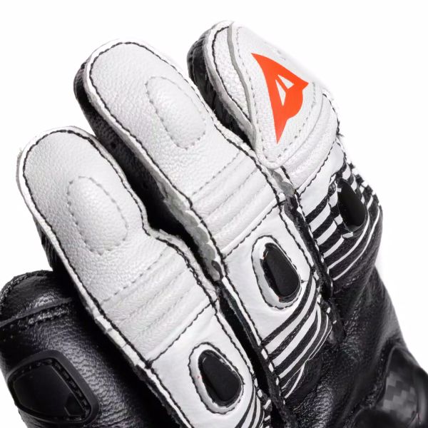 Dainese Fiero Metal Black White Red Fluo