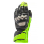 Motorcycle Gloves Dainese Full Metal 7 Black Yellow Fluo