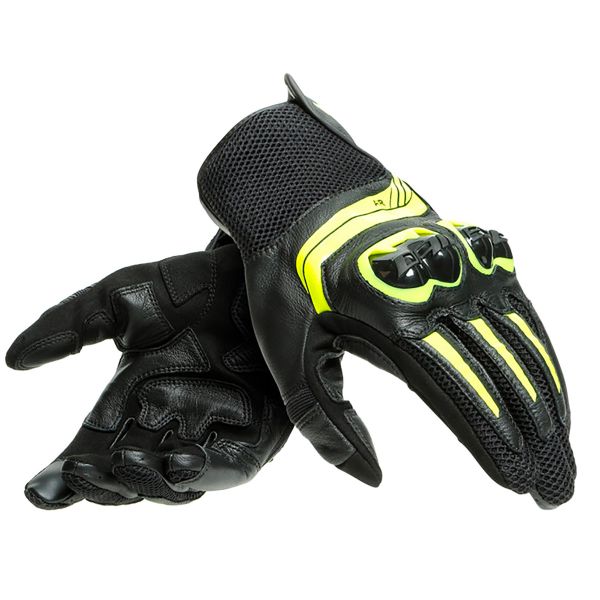 Motorcycle Gloves Dainese Mig 3 Black Fluo Yellow Motorcycle Gloves Dainese Mig 3 Black Fluo Yellow