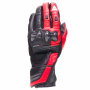 Motorcycle Gloves Dainese Reacto Carbon Long Black Red Lava