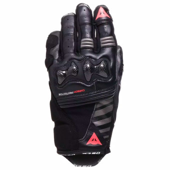 Motorcycle Gloves Dainese Reacto Carbon Short Woman Black Fluo Pink