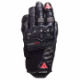Motorcycle Gloves Dainese Reacto Carbon Short Woman Black Fluo Pink