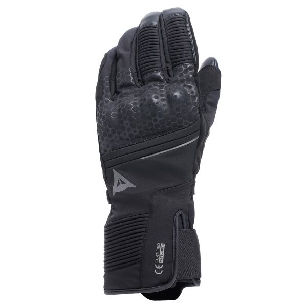 Motorcycle Gloves Dainese Tempest 2 D-Dry Long Black Motorcycle Gloves Dainese Tempest 2 D-Dry Long Black