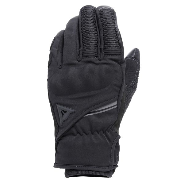 Motorcycle Gloves Dainese Trento D-Dry Black Black Motorcycle Gloves Dainese Trento D-Dry Black Black