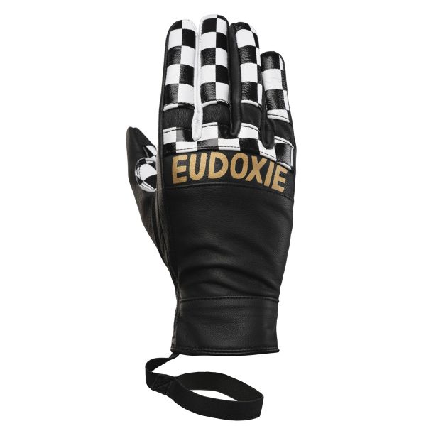 Motorcycle Gloves EUDOXIE G-Gold Black