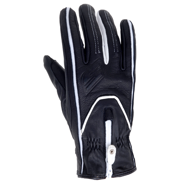 Motorcycle Gloves Five Beauty Black/White