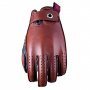 Motorcycle Gloves Five Colorado Woman Burgundy Brown