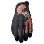Motorcycle Gloves Five Flow Woman Skull Roses