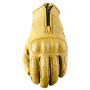 Motorcycle Gloves Five Kansas Gold