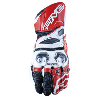 Motorcycle Gloves Five RFX Race 10 Red Motorcycle Gloves Five RFX Race 10 Red