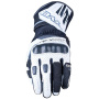 Motorcycle Gloves Five RFX Sport Airflow White