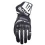 Motorcycle Gloves Five RFX Sport Evo Black white