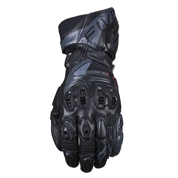 Motorcycle Gloves Five RFX1 Evo Black Dark Grey