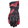 Motorcycle Gloves Five RFX1 Evo Black Fluo Red