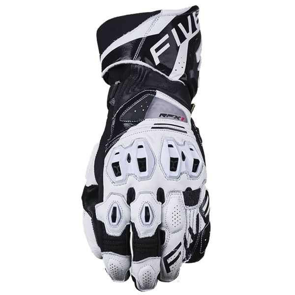 Motorcycle Gloves Five RFX1 Evo White Black