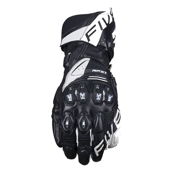 Motorcycle Gloves Five RFX1 Evo Woman Black White