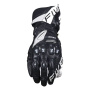 Motorcycle Gloves Five RFX1 Evo Woman Black White