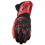 Motorcycle Gloves Five RFX2 Evo Black Fluo Red