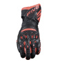 Motorcycle Gloves Five RFX3 Evo Black Fluo Red