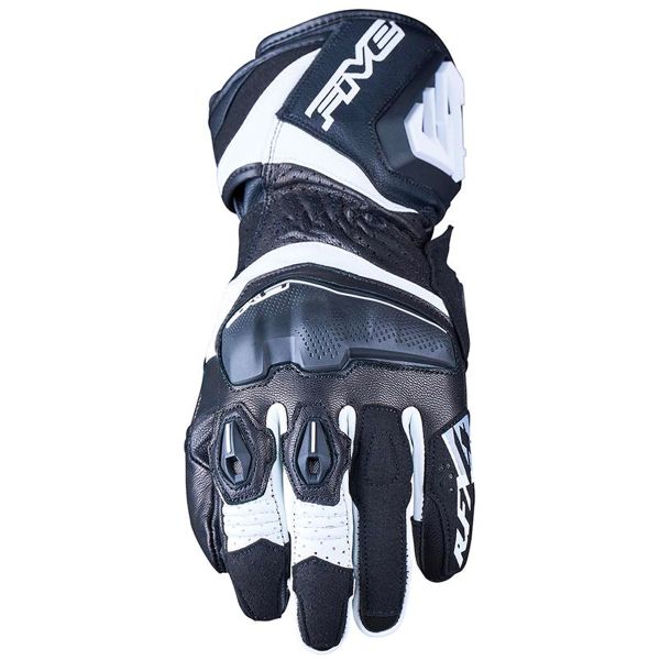 Motorcycle Gloves Five RFX4 Evo Woman Black White Motorcycle Gloves Five RFX4 Evo Woman Black White