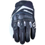 Motorcycle Gloves Five RS1 Black White
