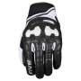 Motorcycle Gloves Five RS2 Evo 2 Woman Black White Pink