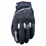 Motorcycle Gloves Five RS3 Evo Airflow Black White