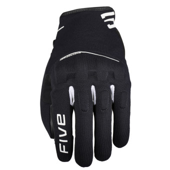 Motorcycle Gloves Five RS4 Evo Black White