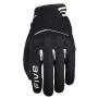 Motorcycle Gloves Five RS4 Evo Black White