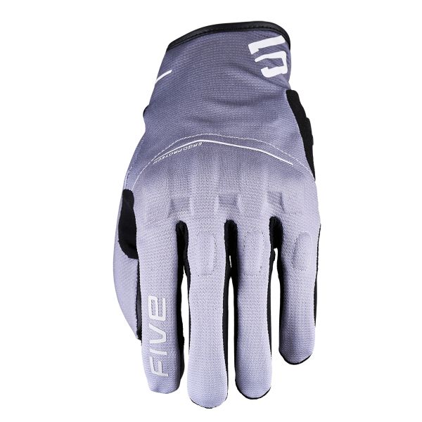 Motorcycle Gloves Five RS4 Evo Woman Grdiant White Black