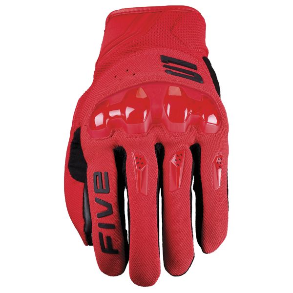 Motorcycle Gloves Five RSX Red