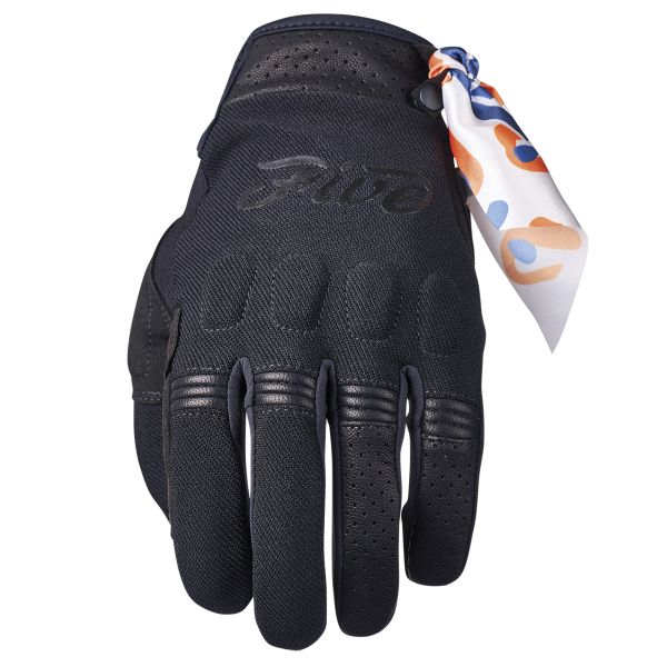 Motorcycle Gloves Five Scrambler Woman Black