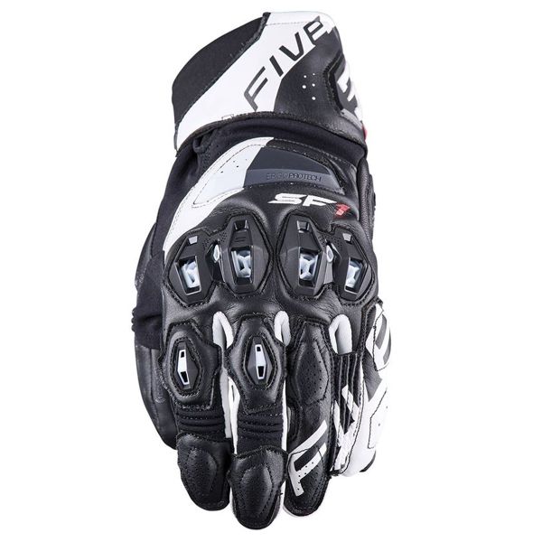 Motorcycle Gloves Five Sf1 Evo Black white