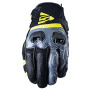 Motorcycle Gloves Five SF2 21 Grey Fluo Yellow